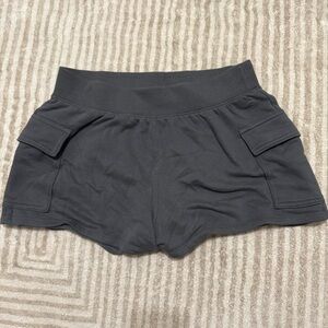 Hollister Women's Black Cargo Shorts